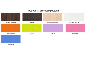 Кровать чердак Малыш 80х180 белый с фасадом для рисования феритейл в Варне - varna.magazinmebel.ru | фото - изображение 2