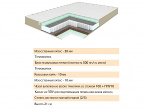 Матрас Тиссая 120х200 в Варне - varna.magazinmebel.ru | фото - изображение 2