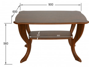 Стол журнальный Маэстро СЖ-01 орех в Варне - varna.magazinmebel.ru | фото - изображение 2